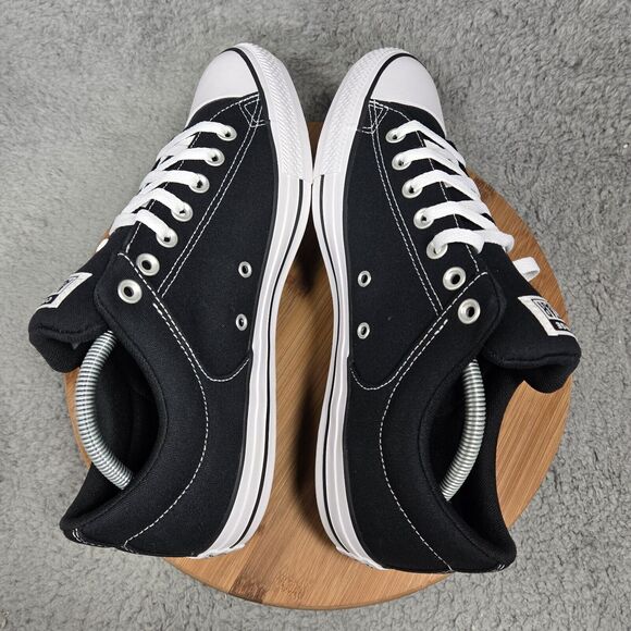 Converse Chuck Taylor All Star Low Sneakers Black / White Men Size 11.5 A01418F - Picture 5 of 7